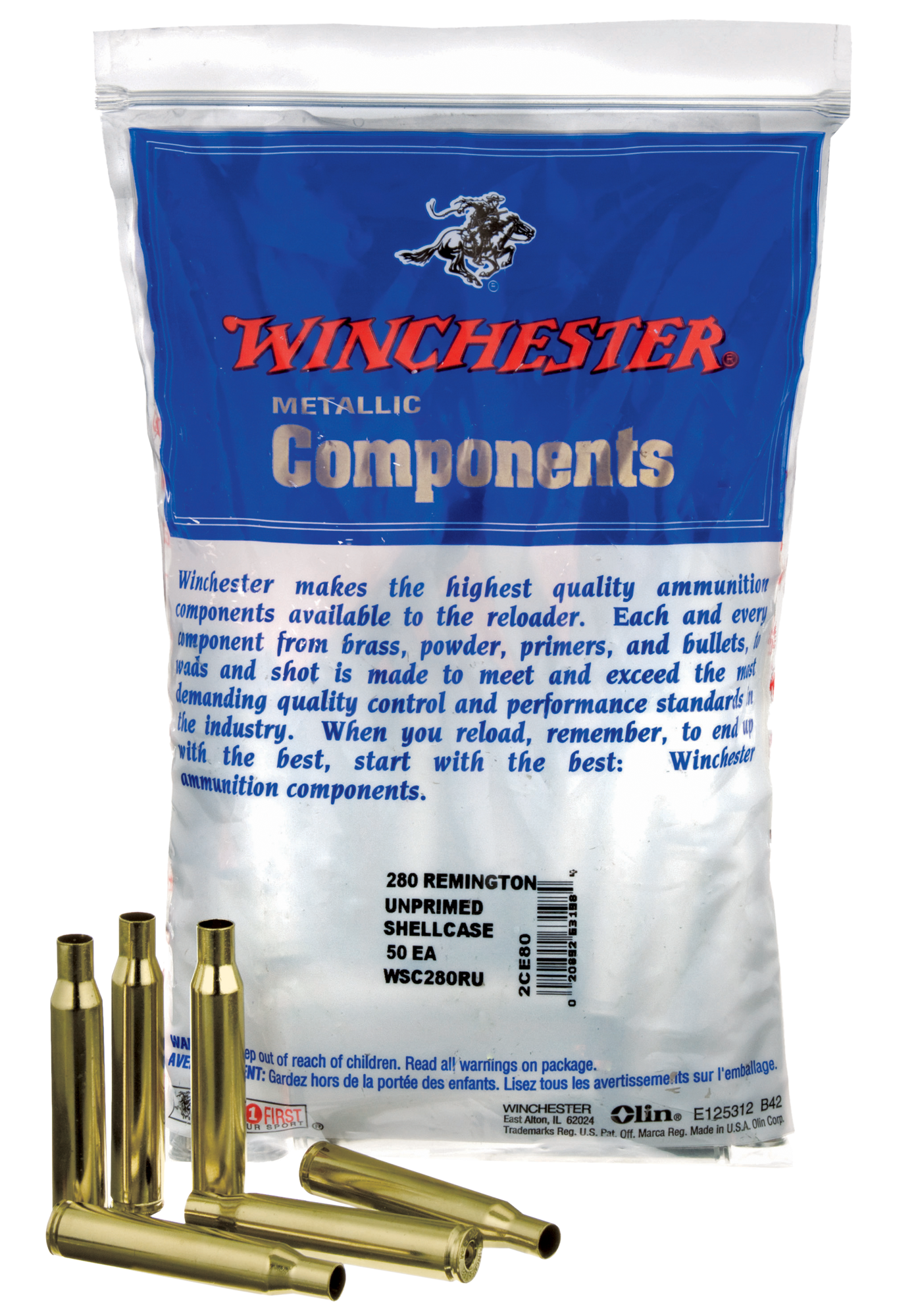 Winchester Unprimed Rifle Brass Casings | Bass Pro Shops